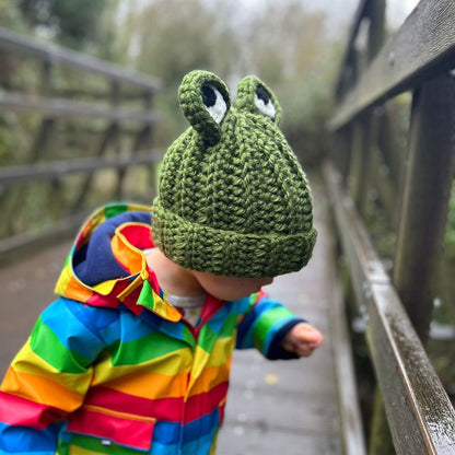 Frog beanie hat