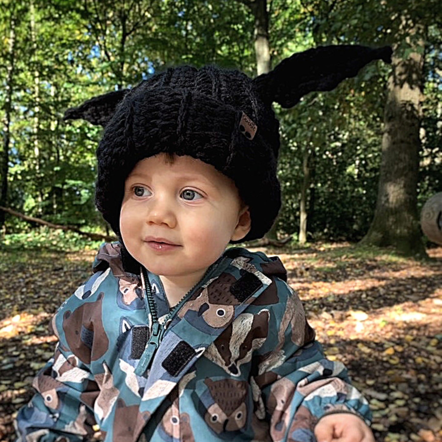 Halloween Bat beanie hat