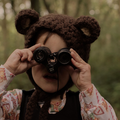 Bear Bonnet with ties